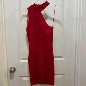 NWT LF one shoulder mini dress